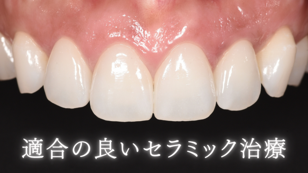 適合の良いセラミック治療